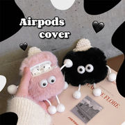ぬいぐるみ可愛い Airpods 第 3 世代★AppleAirpodsケース 1/2 世代 Pro2 ワイヤレスイヤホン保護ケース