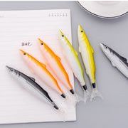 魚  文房具   ペン   ボールペン　 筆記用具 手帳用ペン    サインペン 【黒い】