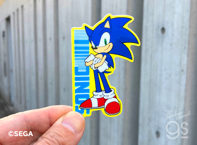 ソニック ダイカットステッカー ナックルズ SEGA セガ Sonic ソニック