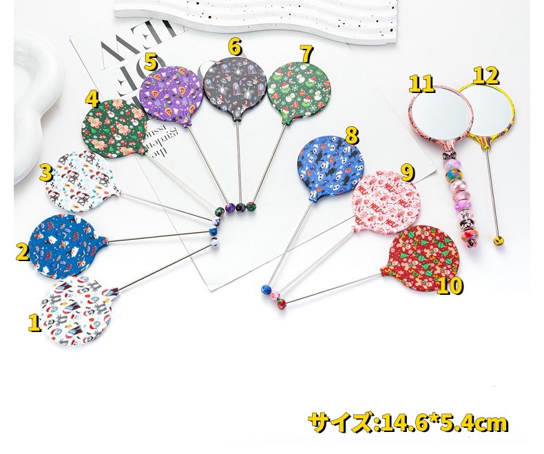 ハンドメイドの鏡 楽天市場】ミラー かがみ 鏡 丸 約φ14.7cm 5枚入 : 手芸材料の