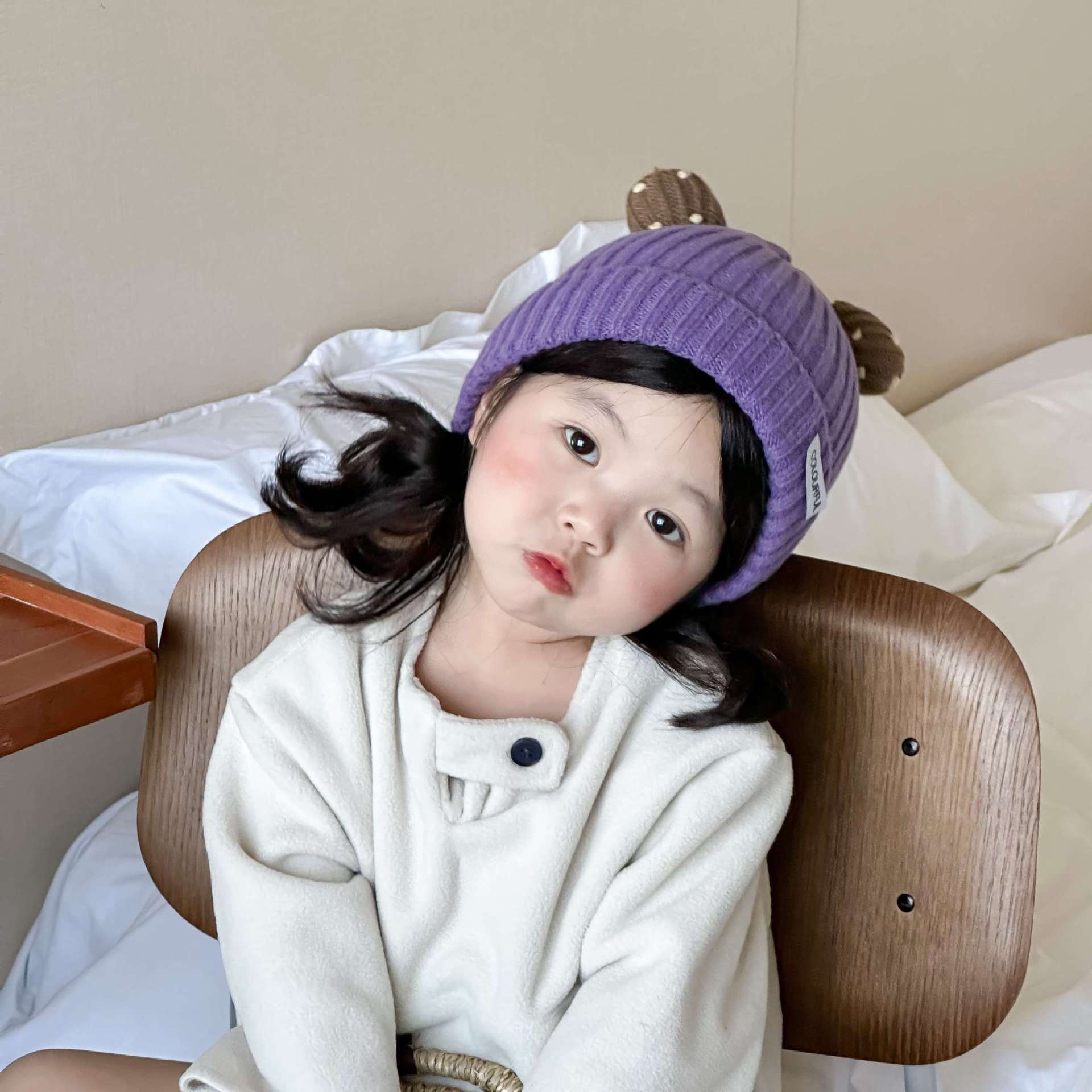 ☆Kids Hat☆ 子供帽子 サボテンニット帽 キッズニットキャップ ベビー