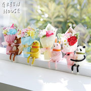 ■GREEN HOUSE(グリーンハウス）■　アニマルブーケ　ソープフラワー