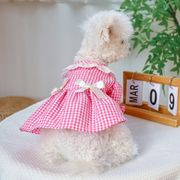 【春夏新作】ペット用品     ペットの服装   ワンピース   犬服  きれいめ   ファッション    XS-XL