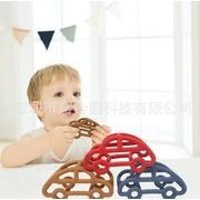 車  韓国風    子供用品   赤ちゃん   シリコン   ベビーおもちゃ  歯固め  出産祝い  歯ぎしり  玩具