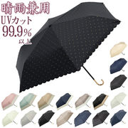 ビコーズ 傘 because 折りたたみ傘 日傘 遮光 晴雨兼用傘 折り畳み傘 晴雨兼用 UVカット
