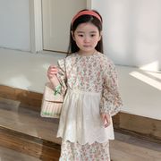 2024新作 韓国風子供服 キッズ 女の子 ワンピース 80-130cm