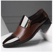 ビジネスシューズ メンズ 男士鞋 紳士靴　革靴 通気 防水 ウォーキング 歩きやすい 防滑 幅広 おしゃれ