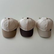 ★全3色★　子供帽子　キッズキャップ　ベビーハット　紫外線対策　韓国キッズハット