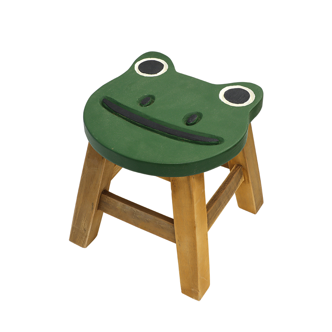 ウッドスツール カエル [ミニ 椅子 イス チェア 動物 アニマル