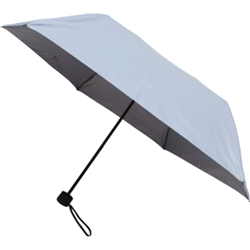 晴雨兼用折畳み傘６本骨 ブルーグレー 90242028