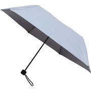 晴雨兼用折畳み傘６本骨 ブルーグレー 90242028
