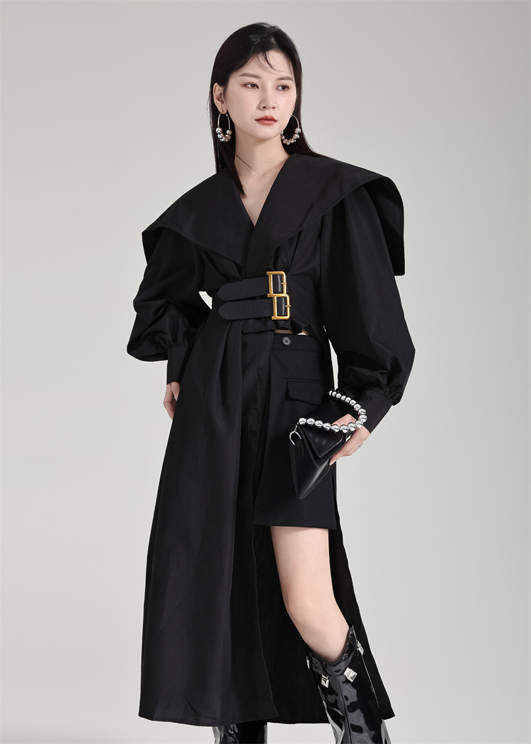 OMG！新しいスタイル 韓国ファッション ロングスカート 上品映え エレガント デザインセンス 怠惰な風