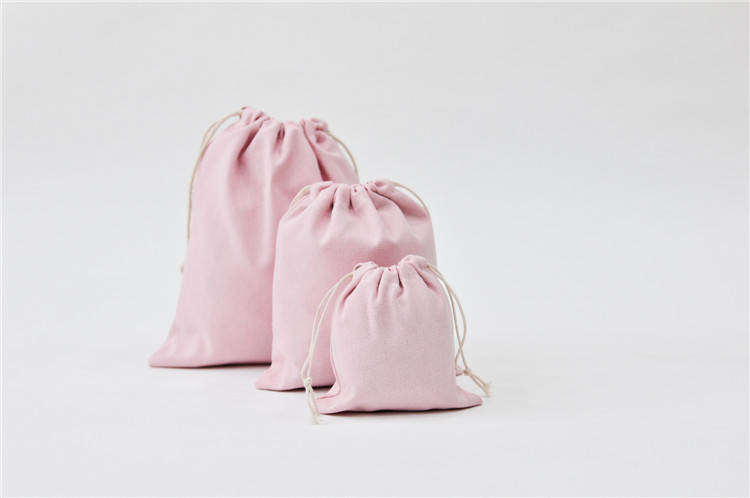 綿 無地 巾着袋 ミニ巾着 ラッピング袋 小物入れ アクセサリー