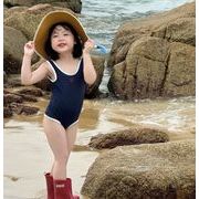 2024夏新作  韓国風子供服  ベビー服  つなぎ水着  キッズ水着  水着  水泳  女の子