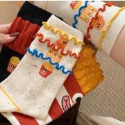 2024★春秋新作★ソックス★レディース靴下★3色