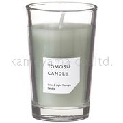 kameyama candle 灯すキャンドル　「　グレー　」 6個セット キャンドル
