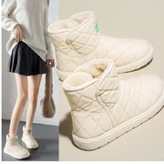 スノーシューズ スノーブーツ レディース  防寒靴 裏起毛 滑り止め  防寒ブーツ アウトドア