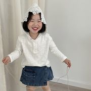 ★Girls★　子供服　80~130cm　キッズTシャツ　レース帽子付きTシャツ　韓国キッズファッション
