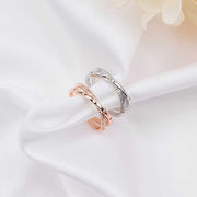 韓国ファッション　韓国　925シルバー リング　アクセサリー 指輪　ハンドメイド 指輪　ハンドメイド 葉