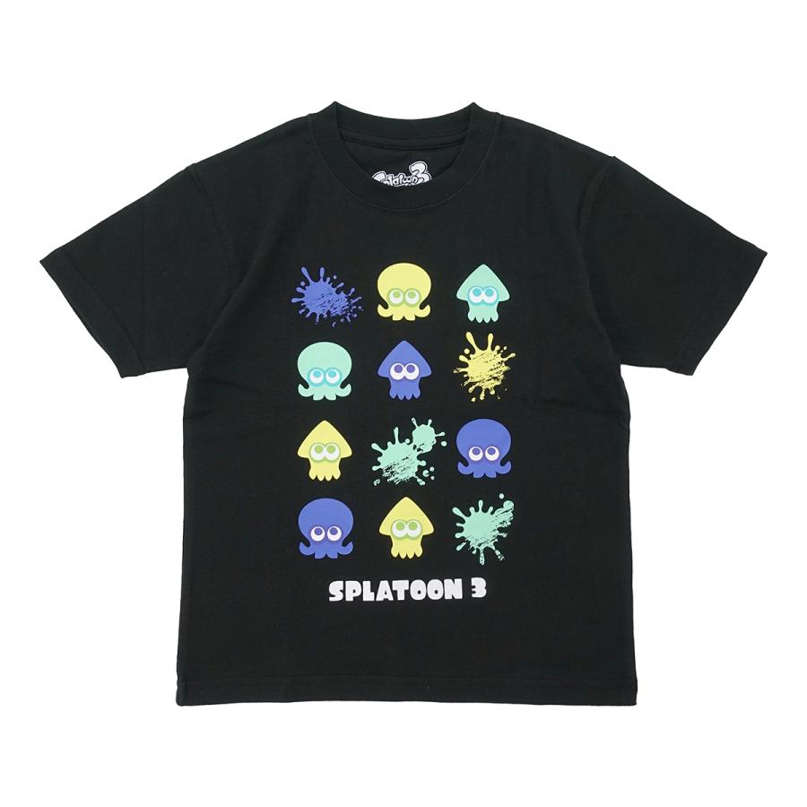 スプラトゥーン3 Splatoon3 Tシャツ 半袖 グッズ アイコン キッズ 子供