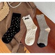 2024★春秋新作★ソックス★レディース靴下★3色