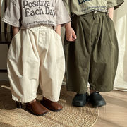 子供パンツ 春秋服 男の子 女の子 カジュアルパンツ ゆったりロングパンツ 純綿