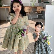 2024春新作 韓国風子供服 ワンピース ベビー服 キッズ 女の子 かわいい ベビー服