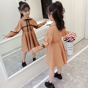 ガールズワンピース 秋の新作 人気韓国子供服 長袖スカート