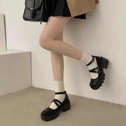 プリンセススタイル 革靴 厚底  jk制服革靴 大人気 快適である ロリータ メリージェーン 靴