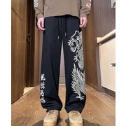 メンズ ボトムス ズボン パンツ カジュアル  ワイドパンツ 中国風
