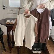 韓国風子供服 ベビー服 男の子 キャミソールパンツ2色 90-140cm