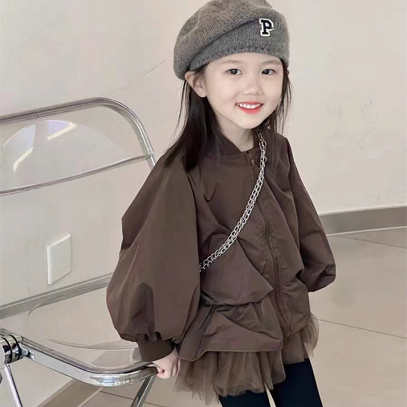 韓国風子供服 子供 キッズ 女の子  アウター コート ジャケット　コート