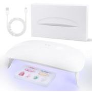 UVライト レジン用 24W UV & LED ランプ レジン用 UVライト 硬化ライト レジン クラフト ジェルネイル