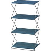 MITASインテリア フォールディングシェルフ3Dアウトドア ネイビー MIP-94NV