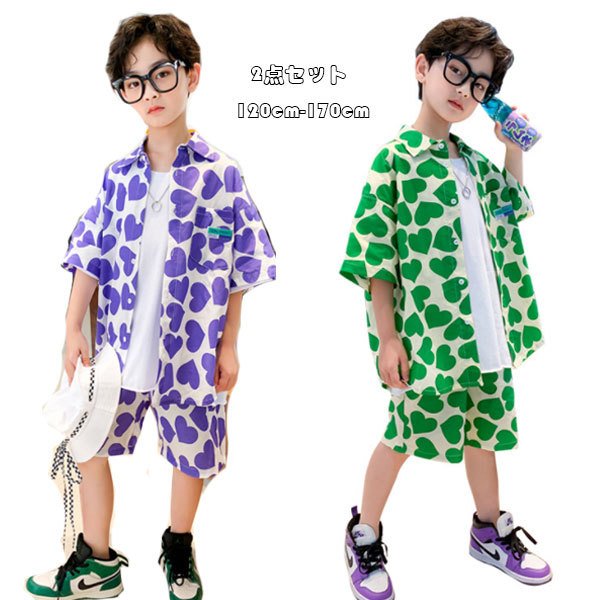 楽天市場】韓国 子供服 男の子 セットアップ（上下セット
