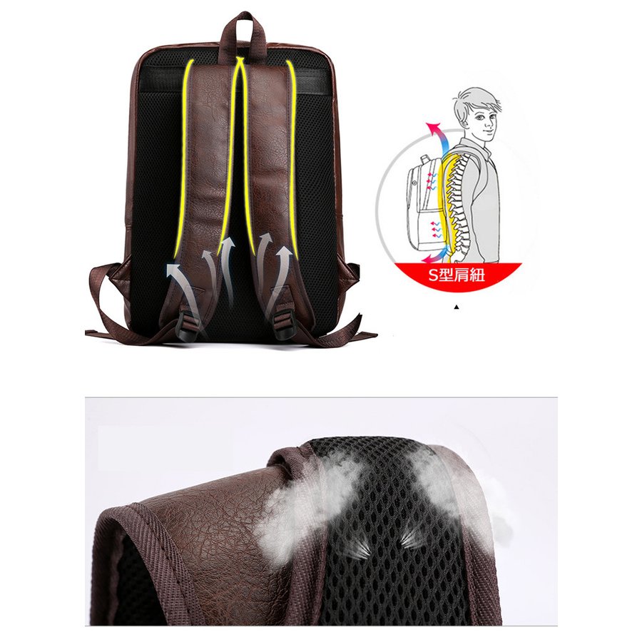 リュックサック ビジネスリュック 防水 ビジネスバック革 メンズ レディース 30L大容量 鞄 バッグ