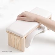 マニキュア手枕ツール シンプル マット ジェルネイルマシン 純木 テーブルマット