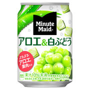【1・2ケース】ミニッツメイドアロエ&白ぶどう 280g缶