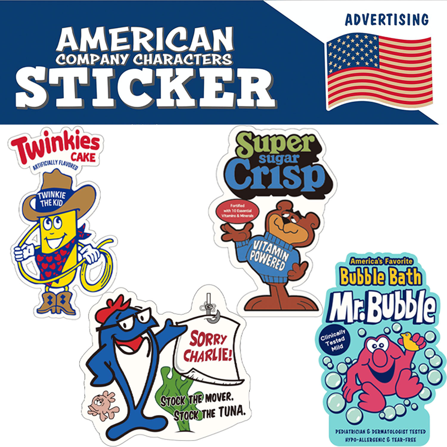 【企業系】 American Sticker アメリカン ステッカー TUNA BUBBLE 他