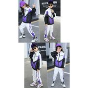 韓国子ども服 セットアップ　男女兼用 長袖 ジャージ　子供服　スウエット キッズ 運動着 ダンス衣装