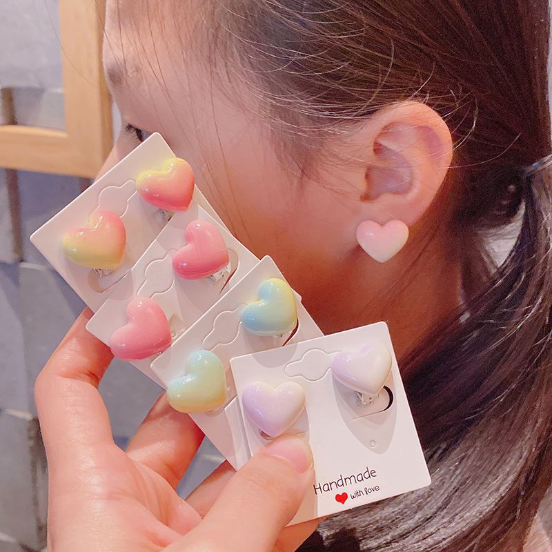 ☆全20色☆ キッズイヤリング 可愛い ins子供アクセサリー 韓国キッズ