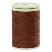 貝印　ソーイング　ミシン糸　茶