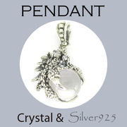 ペンダント-11 / 4-2013 ◆ Silver925 シルバー ペンダント ドラゴン 龍の手 水晶  N-401