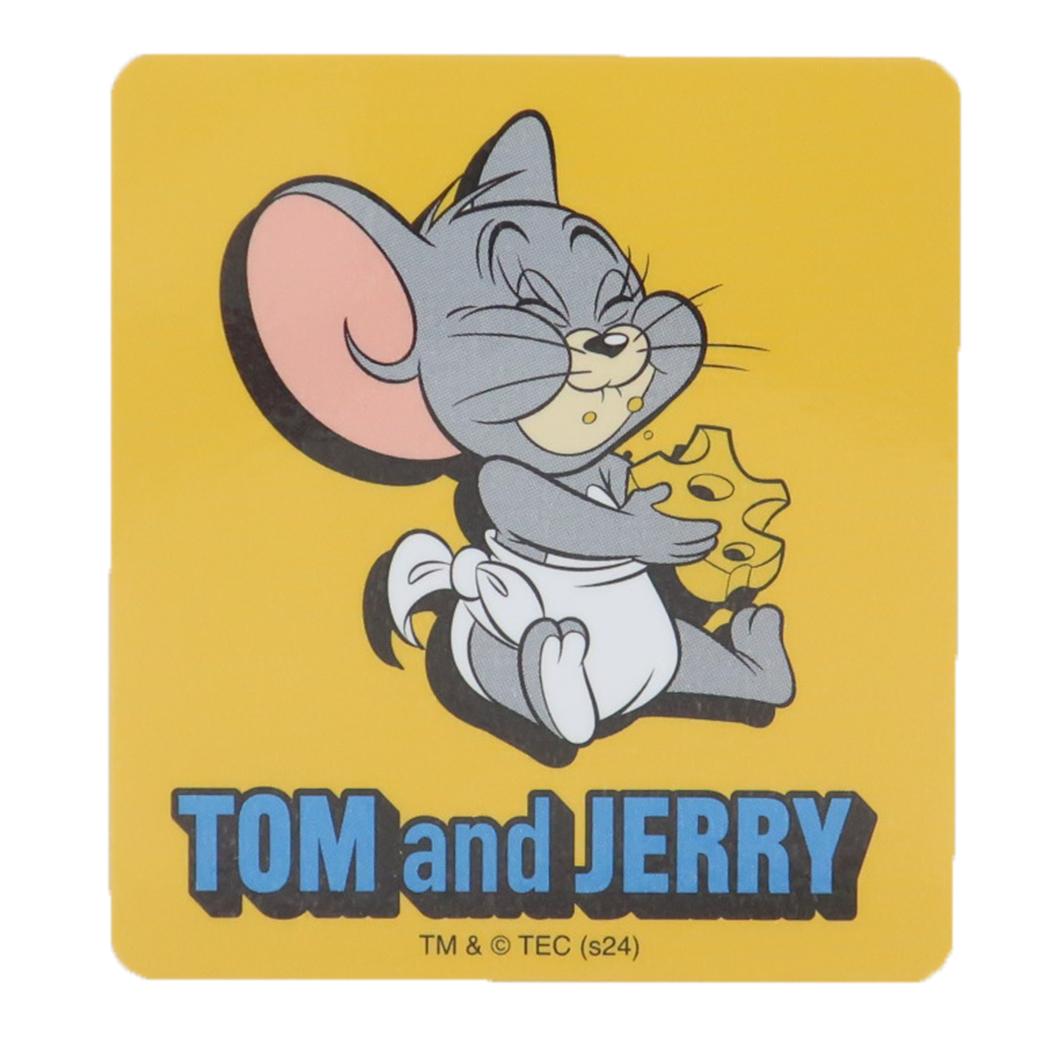 【ステッカー】トムとジェリー キャラクターステッカー おいしいチーズ