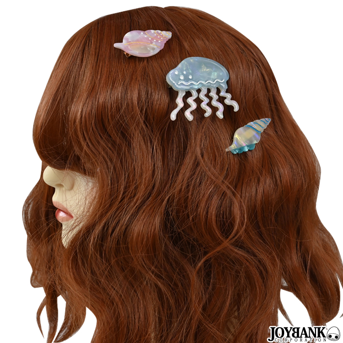 オーガンジーリボン♡ツイン♡マーメイド♡ヘアゴム オーガンジーリボン♡ツイン♡ヘアゴム♡マーメイド♡シェル