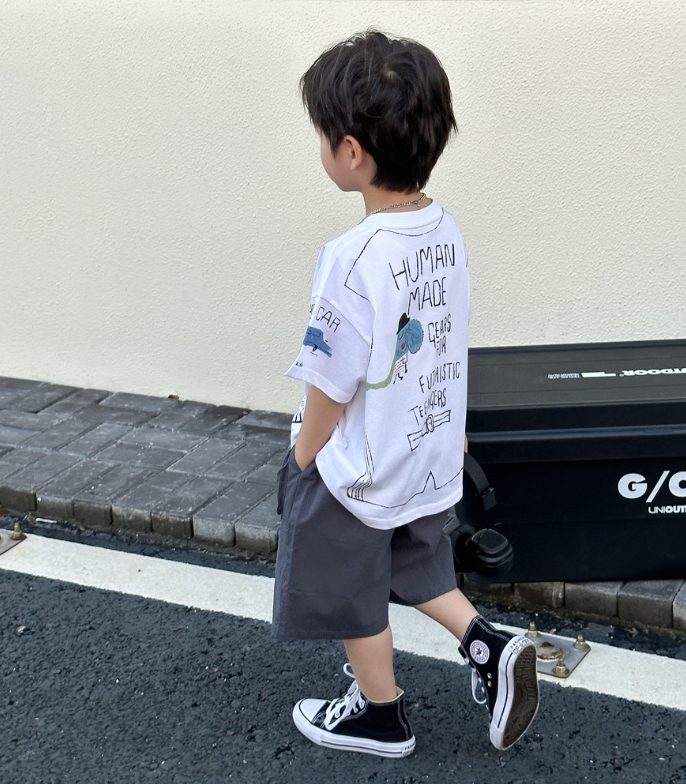 MISTER CHILD★韓国★人気★男女兼用★ベアー半袖Tシャツ 2色 66519241b_b_07_500.jpg