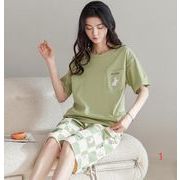 パジャマ  レディース　メンズ   半袖   パジャマ  韓国風  ルームウェア  部屋着  ファッション 人気
