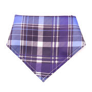 ペット三角スカーフ新しいファッション正方形格子犬唾液タオル猫スカーフよだれかけ装飾