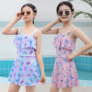 夏の新作 子供の水着 女の子ワンピース水着 かわいい水着 韓国の子供服