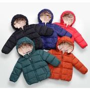 キッズ　冬　コート　ジャケット　厚手　防寒　暖かい　男の子　韓国　子供服　90-130　5色